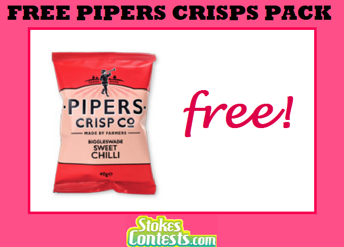 Image FREE Pipers Crisps 