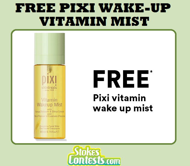 Image FREE Pixi Wake-up Vitamin Mist