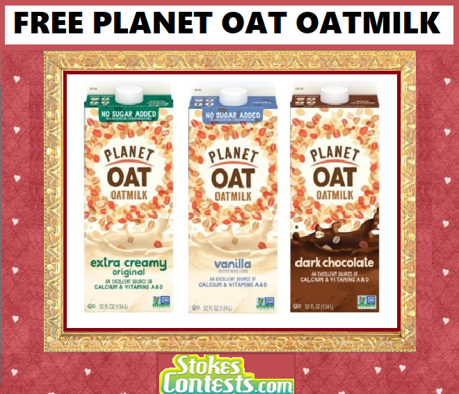 Image FREE Carton of Planet Oats Oakmilk