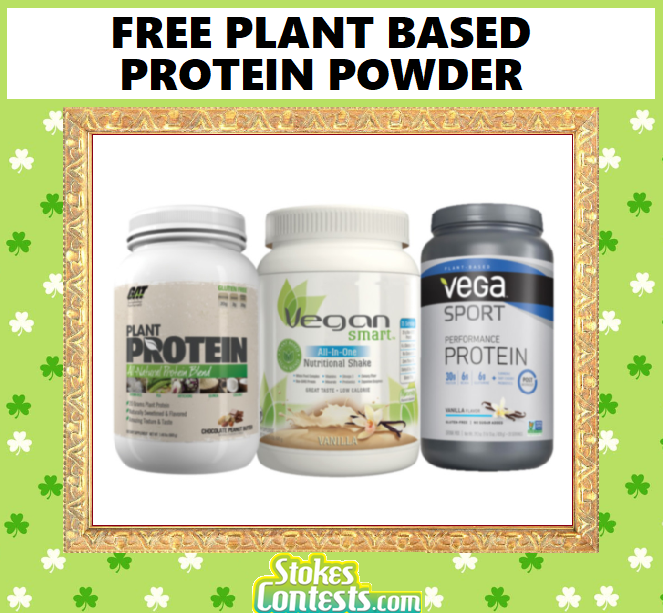 Image FREE Plant Based Protein Powder