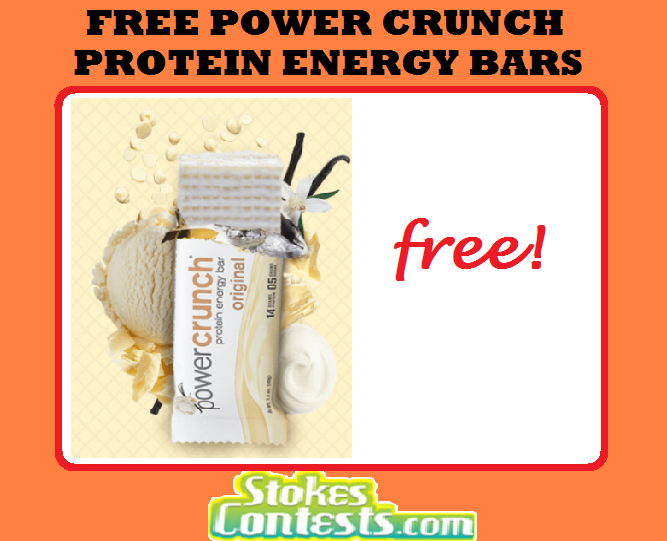 Image FREE Power Crunch Protein Energy Bars