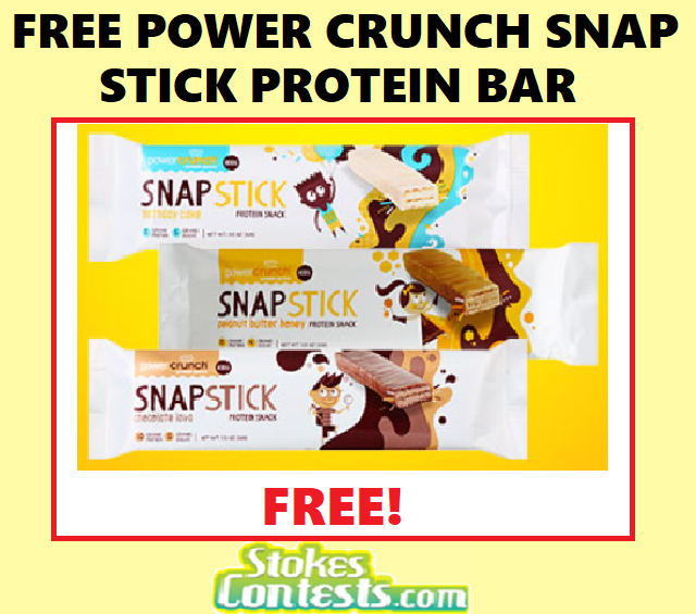 Image FREE Power Crunch Snap Stick Protein Bar