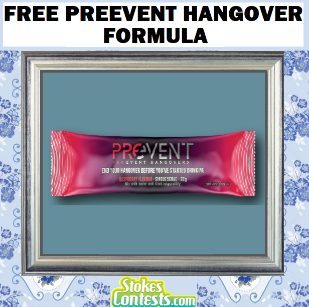 Image FREE PreEvent Hangover Formula 