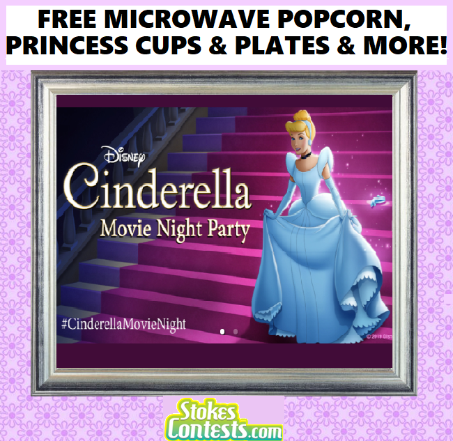 Image FREE Microwave Popcorn, FREE Princess Cups & Plates & MORE!