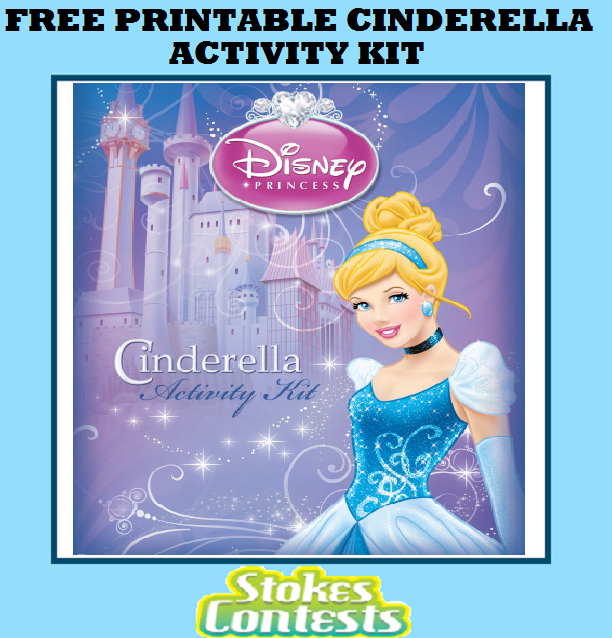 Image FREE Printable Cinderella Activity Kit