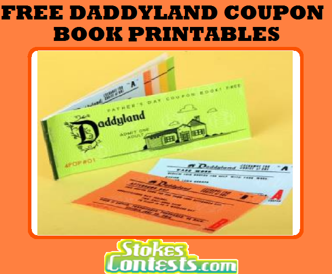 Image FREE Daddyland Coupon Book Printables