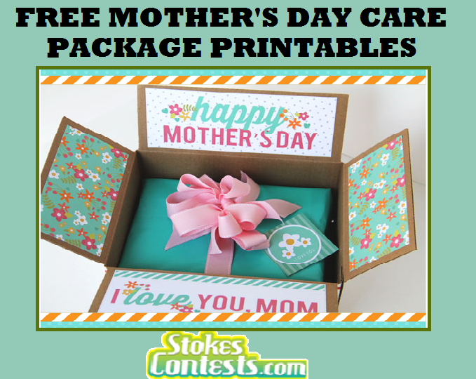 Image FREE Mother's Day Care Package Printables