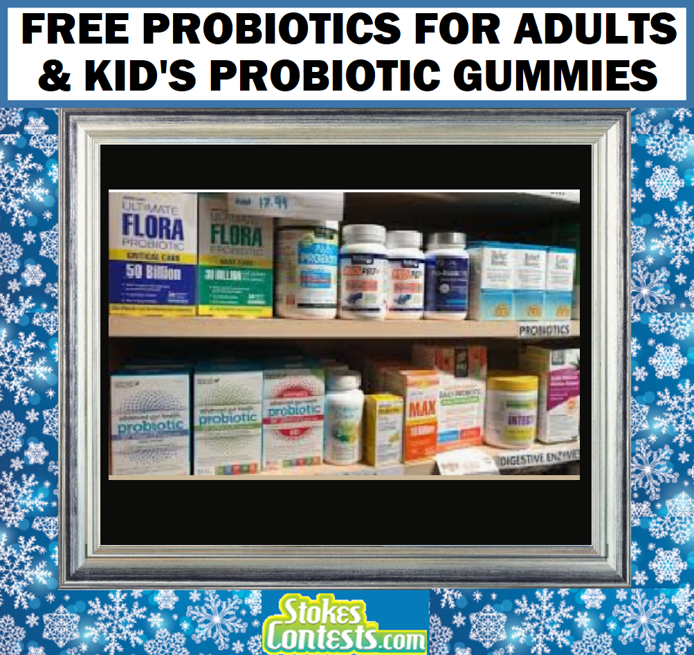 Image FREE Probiotics For Adults & Kid’s Probiotic Gummies