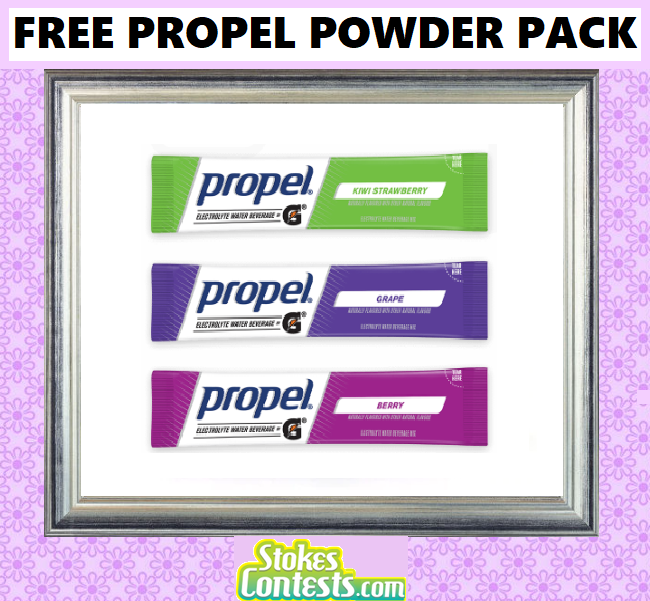 Image FREE Propel Powder Pack or Natural Vitality Calm Magnesium Powder 
