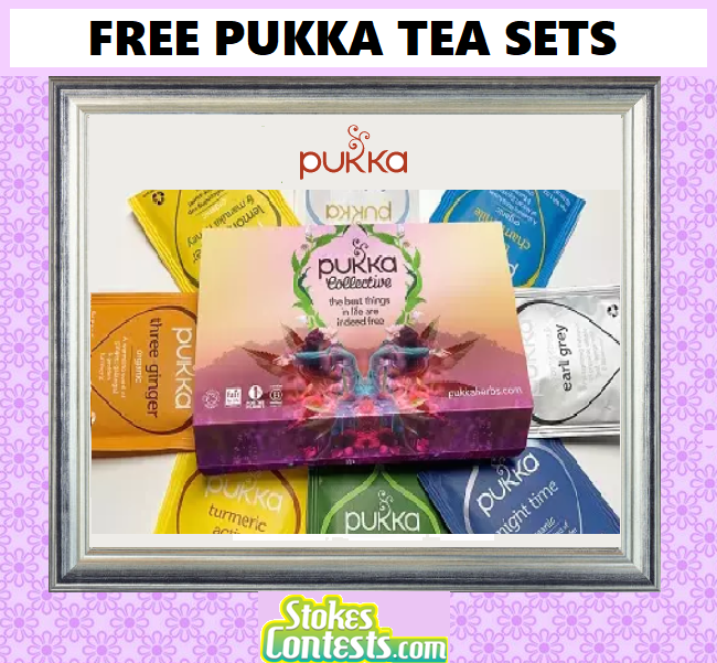 Image FREE Pukka Tea Sets