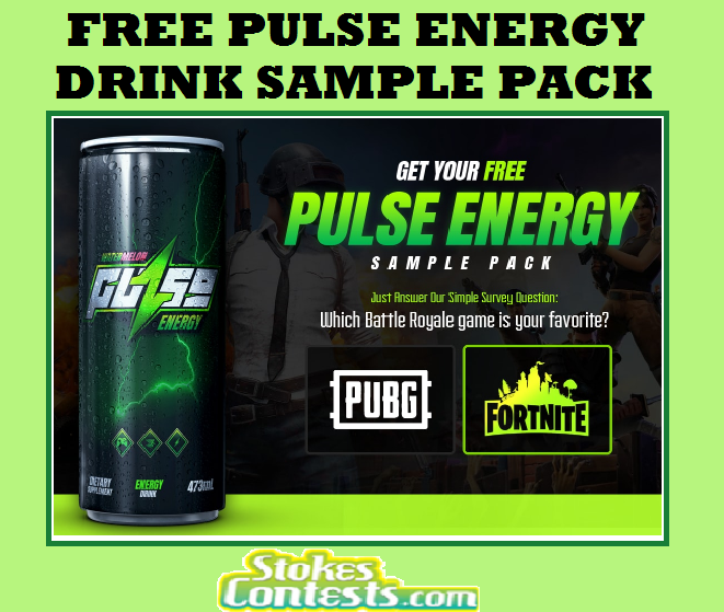 Image FREE Pulse Energy Drink Sample Pack