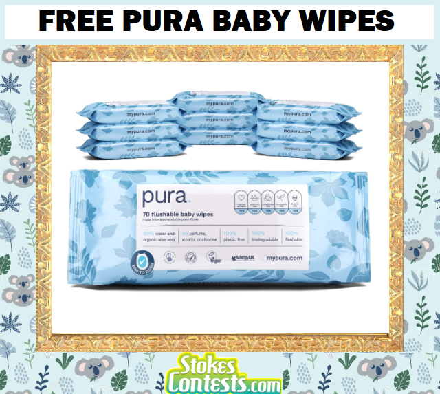 Image FREE Pura Eco Baby WIpes