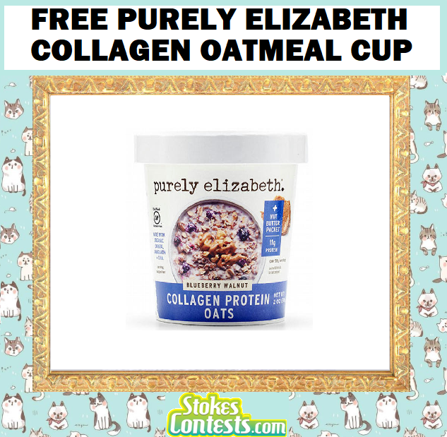 Image FREE Purely Elizabeth Collagen Oatmeal Cup