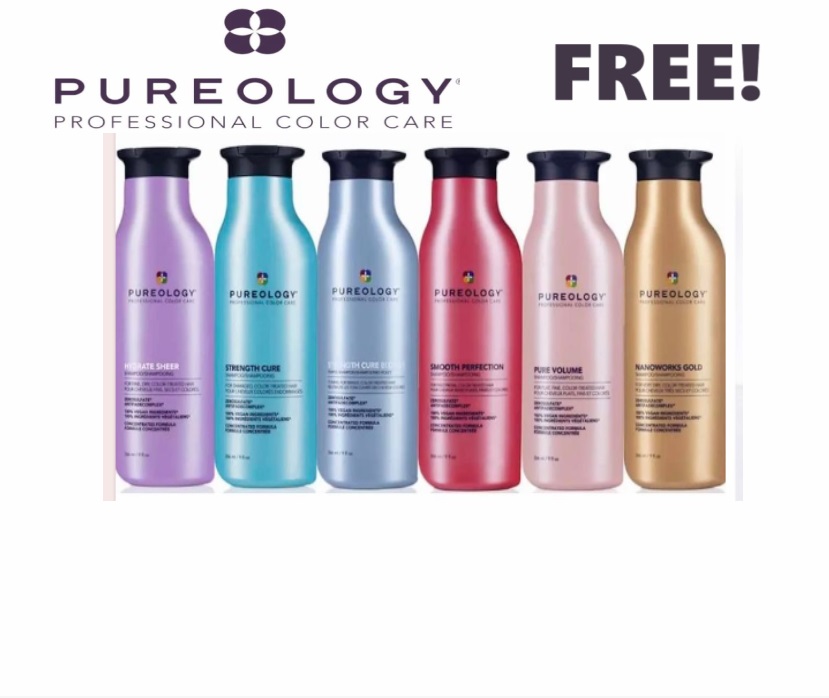Image FREE Pureology Shampoo & Conditioner!