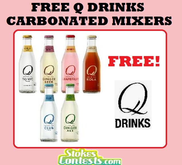 Image FREE Q Drinks Carbonated Mixers 