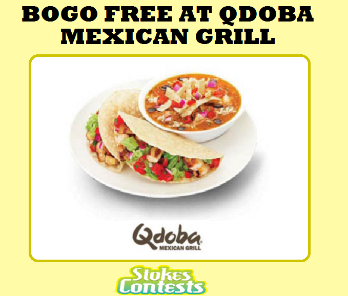 Image BOGO FREE Entree at Qdoba Mexican Grill