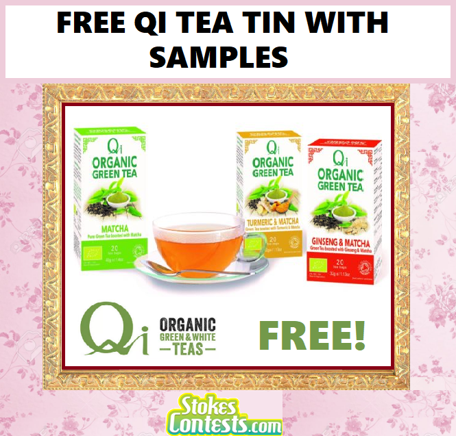 Image FREE Qi Tea Tin with Samples