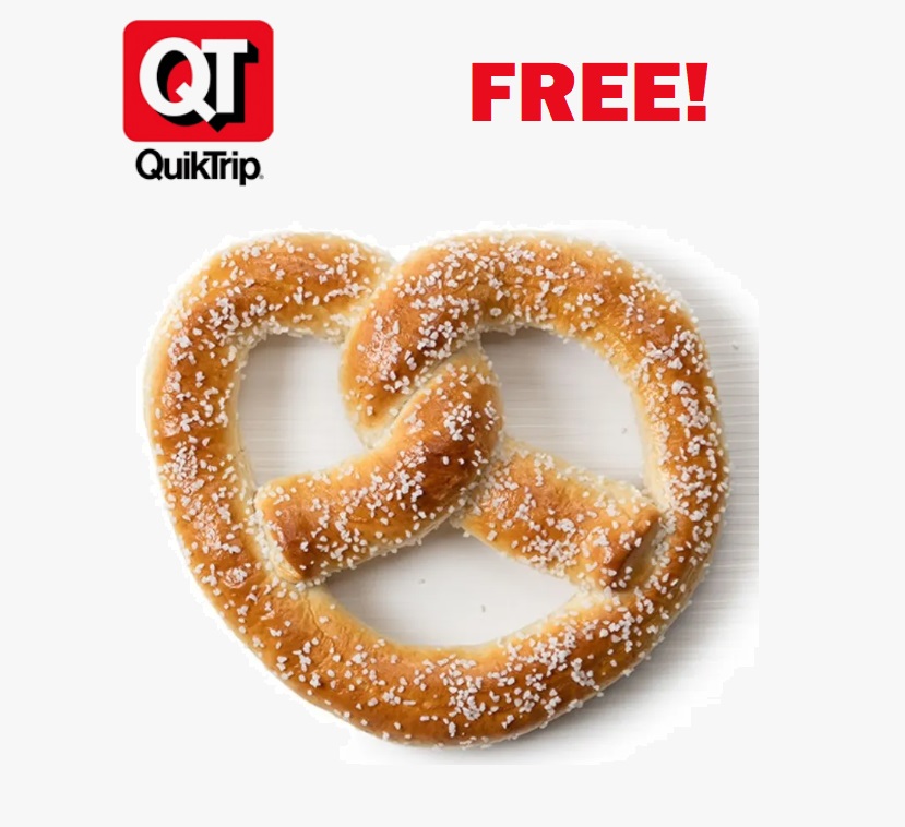 Image FREE Pretzel at QuikTrip! TODAY ONLY!