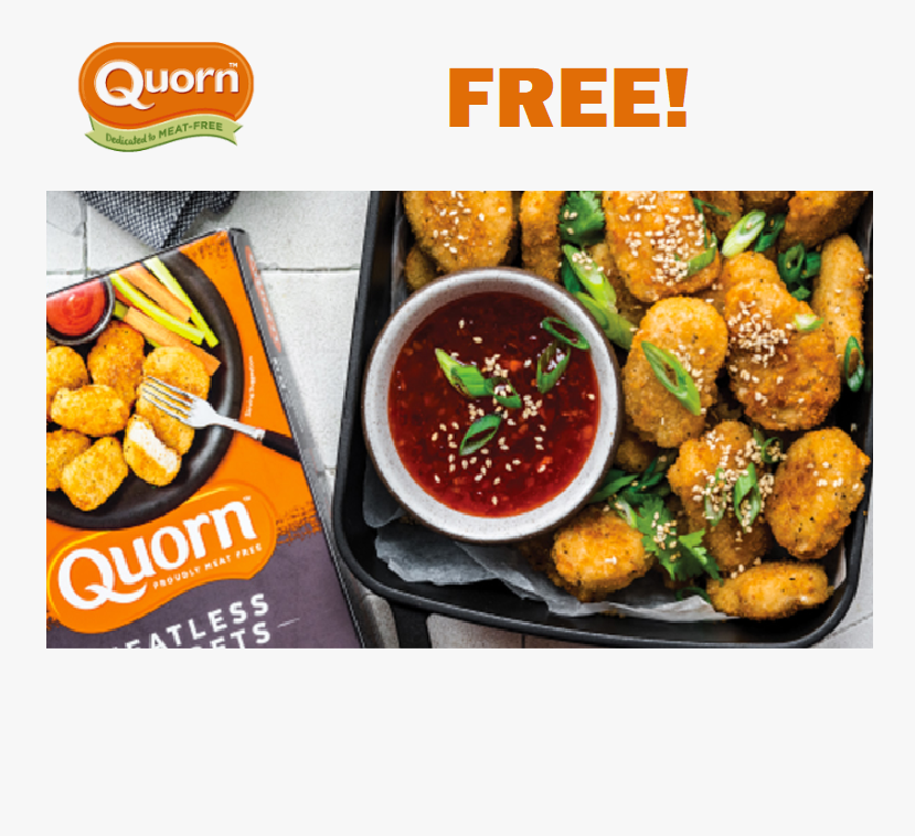 Image FREE Box of Quorn Foods Meatless Nuggets