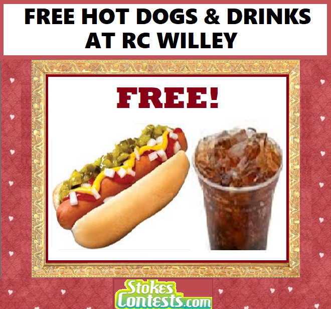 Image FREE Hot Dogs & Drinks at RC Willey