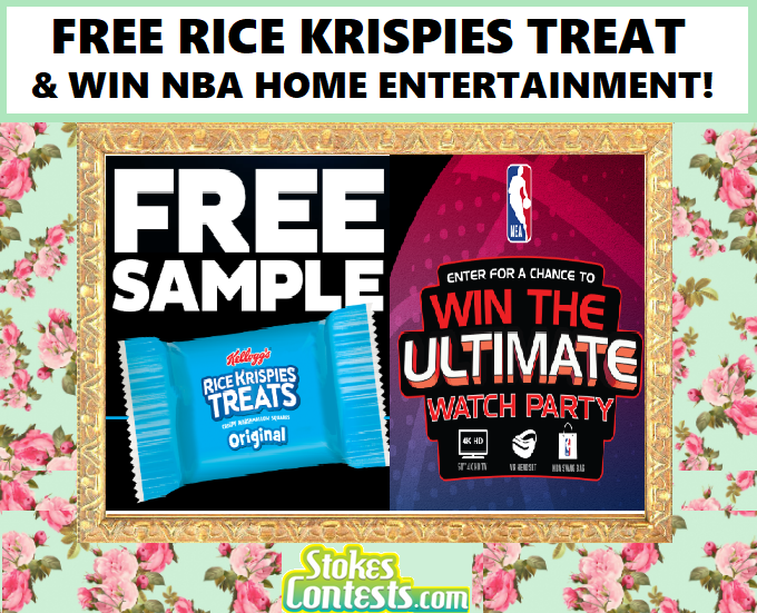 Image FREE Rice Krispies Treats & Chance to Win a NBA Home Entertainment Package!