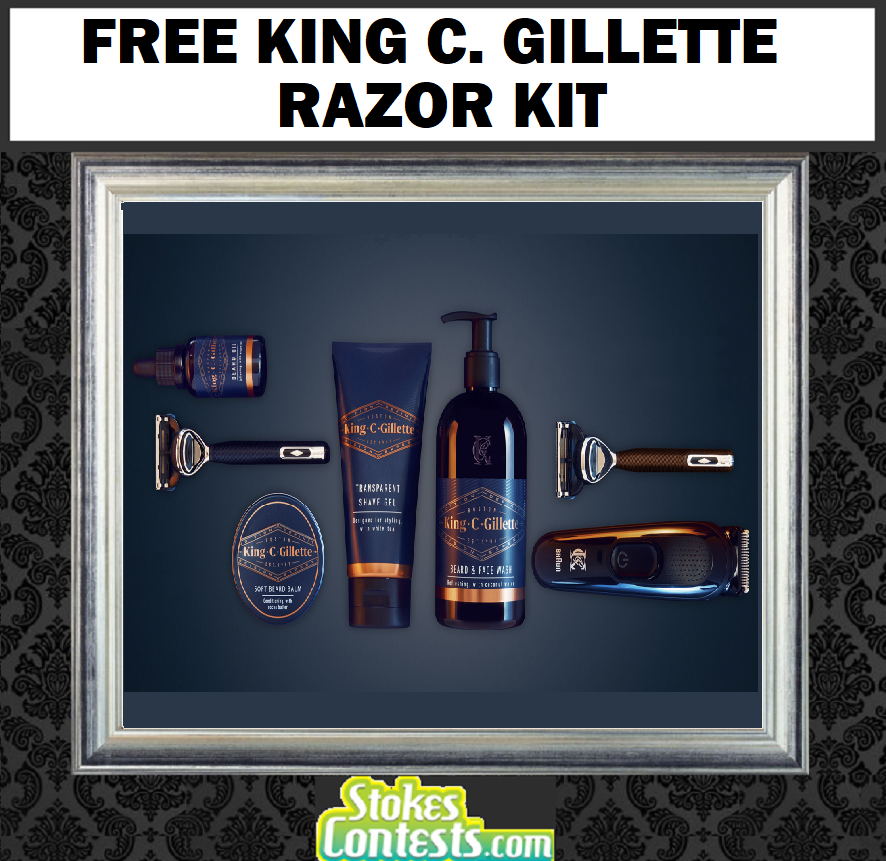Image FREE King C. Gillette Razor Kit