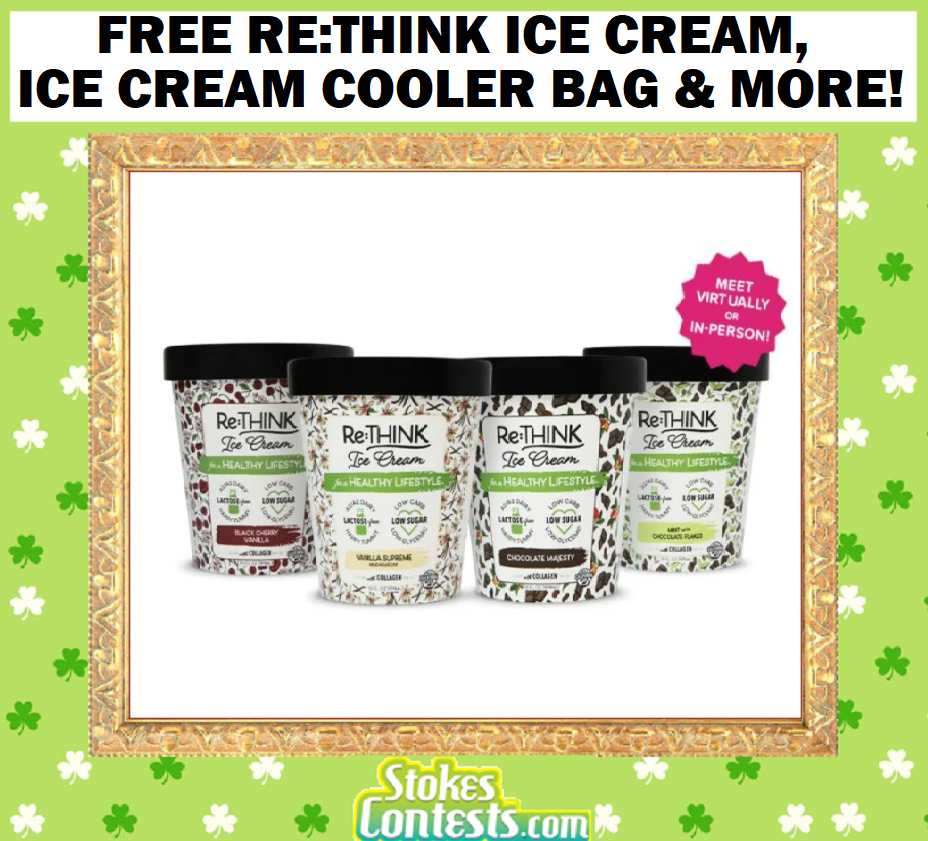 Image FREE Re:THINK Ice Cream, Ice Cream Cooler Bag & MORE!