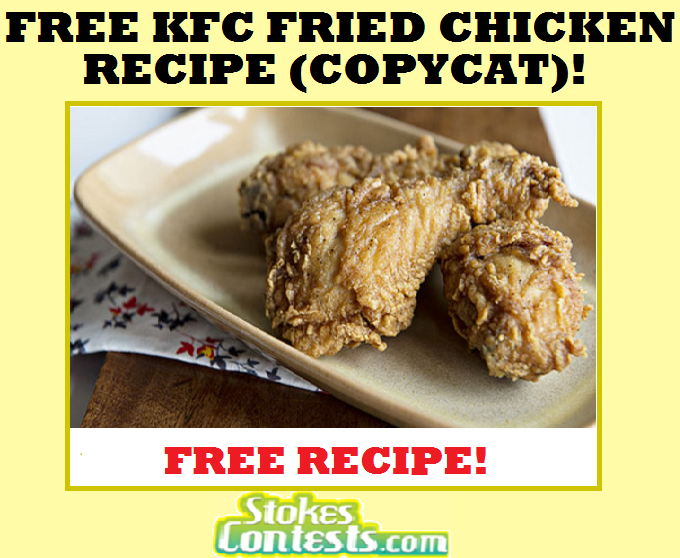 Image FREE KFC Fried Chicken Recipe (Copycat)