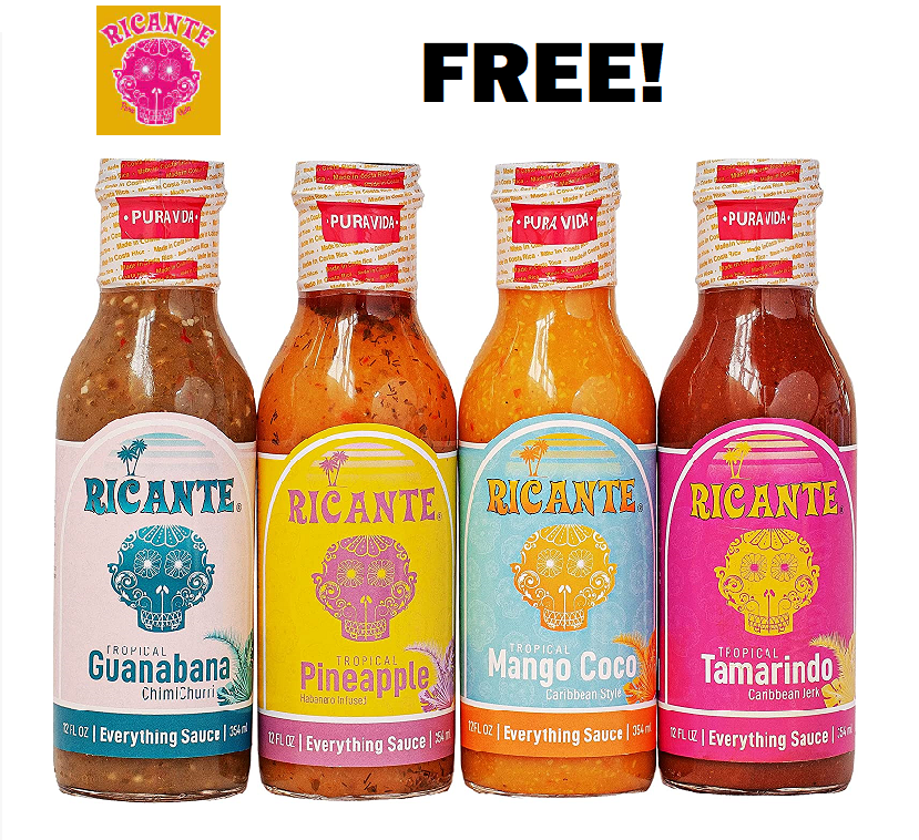 Image FREE Bottle of Ricante Hot Sauce
