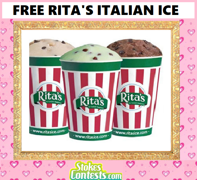 Image FREE Rita's Italian Ice TODAY!