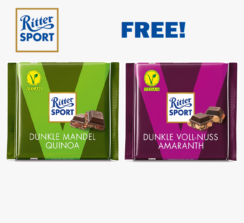 Image FREE Ritter Sport Sustainably Made Chocolate