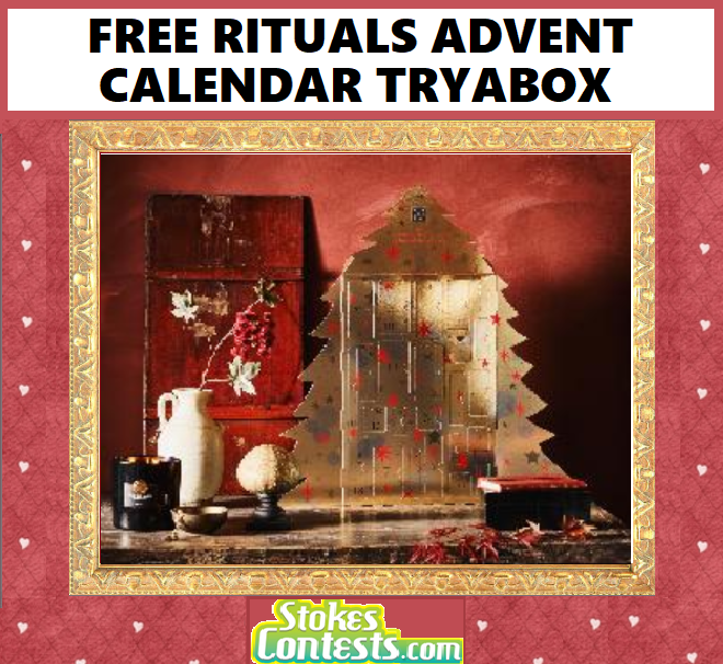 Image FREE Rituals Advent Calendar TryaBOX! VALUED $75!