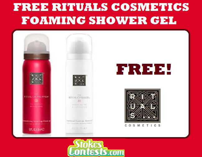 Image FREE Rituals Cosmetics Foaming Shower Gel