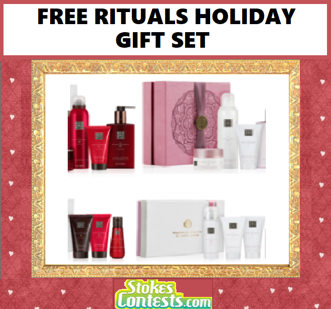 Image FREE Rituals Holiday Gift Set