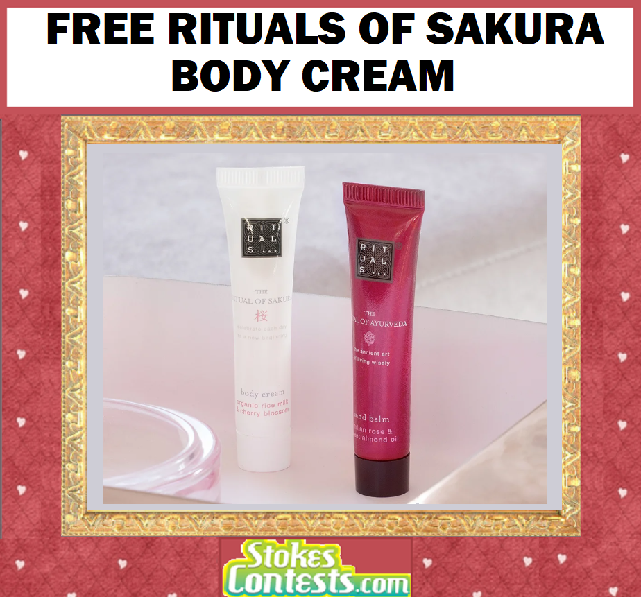 Image FREE Rituals of Sakura Body Cream