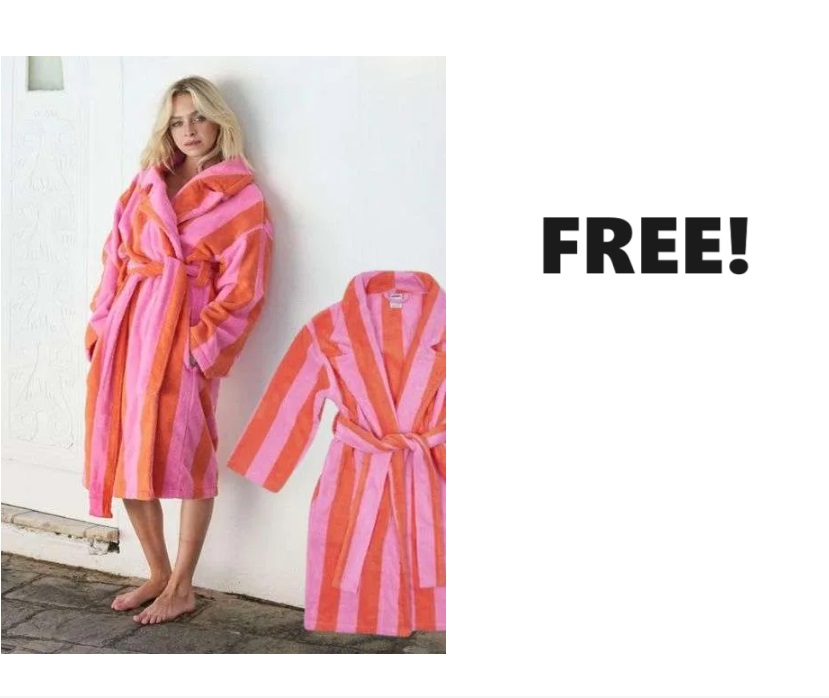 Image FREE Hommey Striped Robe