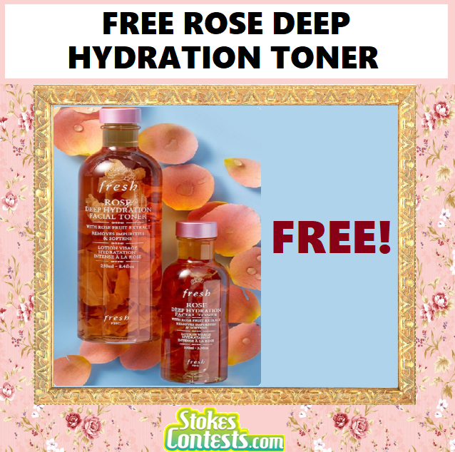 Image FREE Rose Deep Hydration Toner 