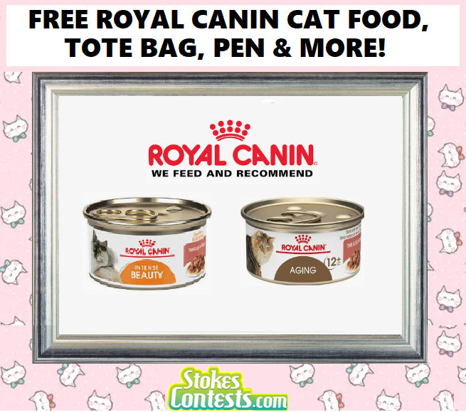 Image FREE Royal Canin Cat Food, Tote Bag, Pen & MORE!