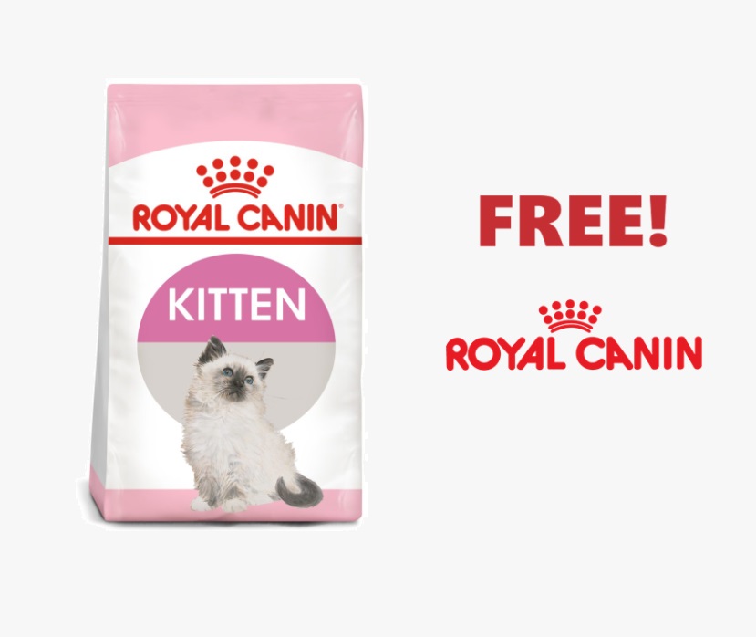Image FREE Royal Canin Cat Food!