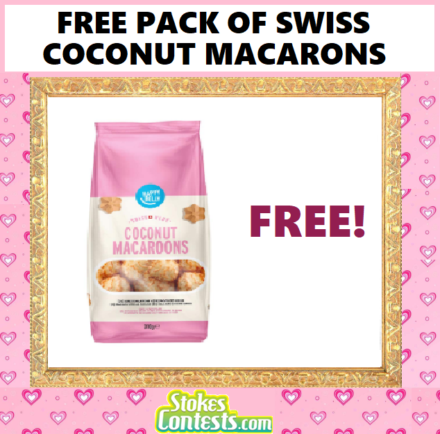 Image FREE PACK of Swiss Coconut Macarons