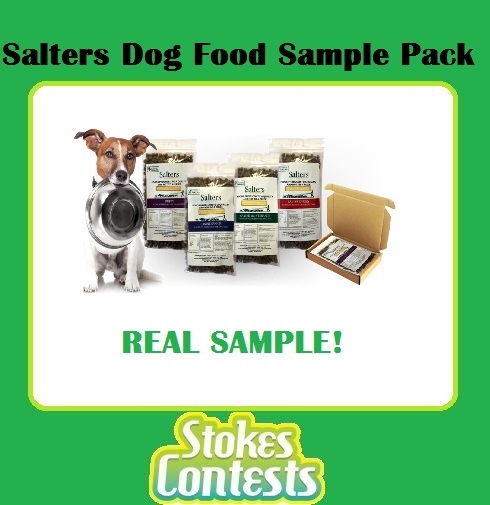 Image FREE Salters Dog Food Sample Pack