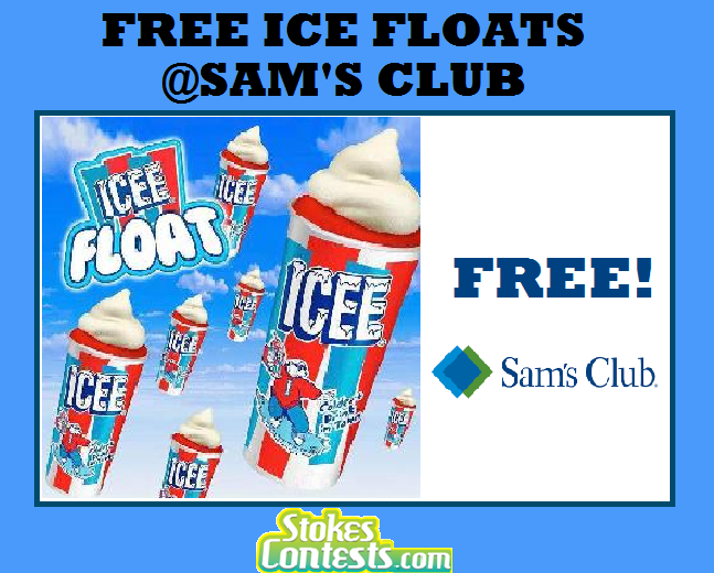 Image FREE Ice Floats @Sam's Club