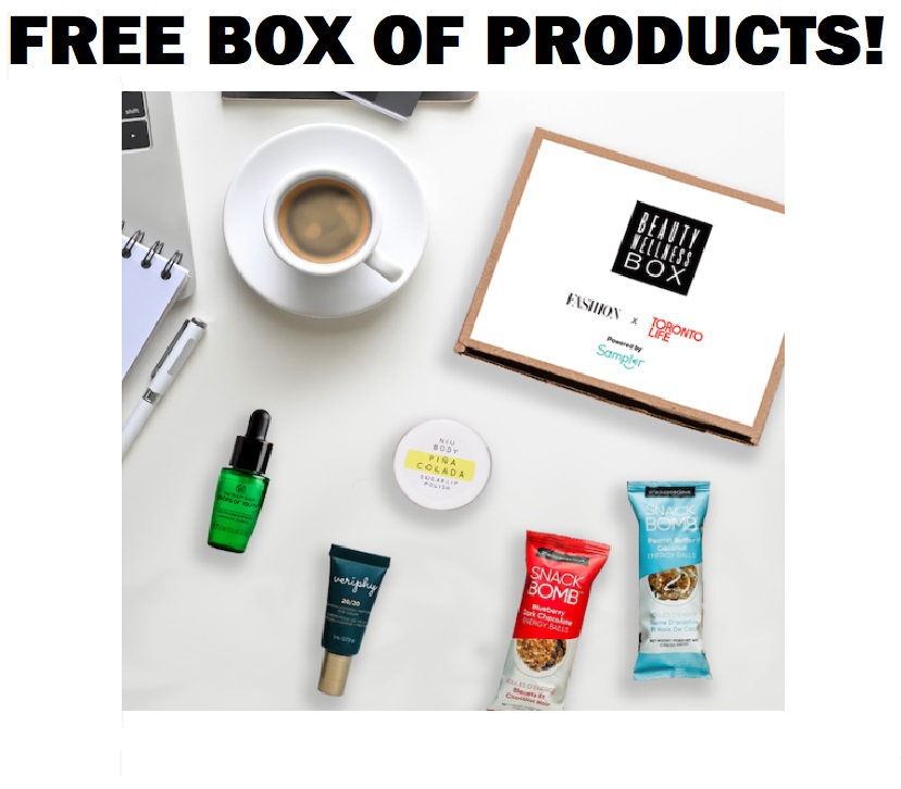 Image FREE Beauty Wellness Sample BOX! The Body Shop, Niu Body, SnackConscious & MORE!