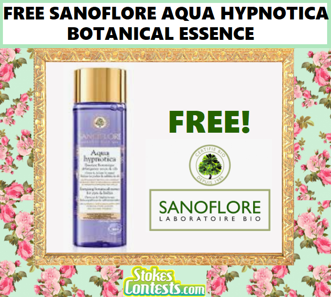 Image FREE Sanoflore Aqua Hypnotica Botanical Essence