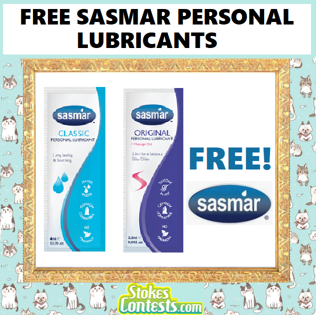 Image FREE Sasmar Personal Lubricants