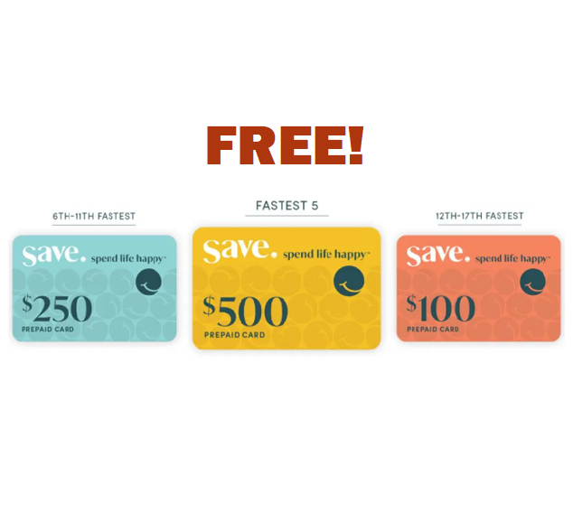 Image FREE $100-$250 Visa Prepaid Cards