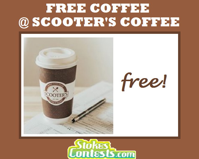 Image FREE Coffee @Scooter's Coffee TODAY ONLY!