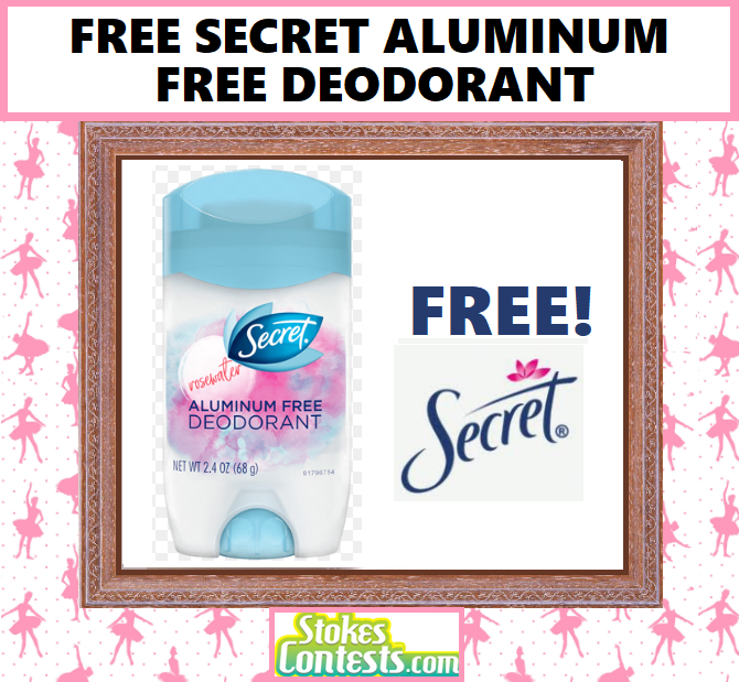 Image FREE Secret Aluminum Free Deodorant
