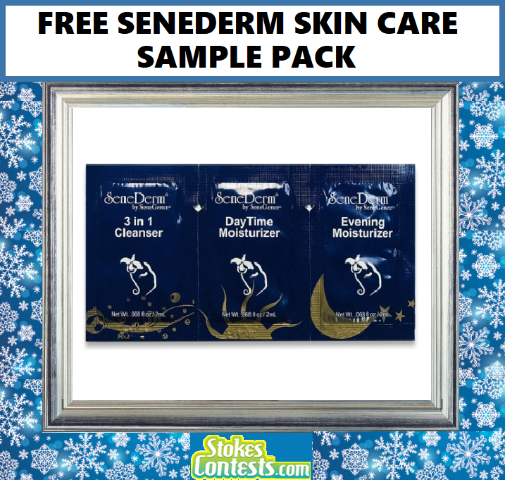 Image FREE SeneDerm Skin Care Sample Pack