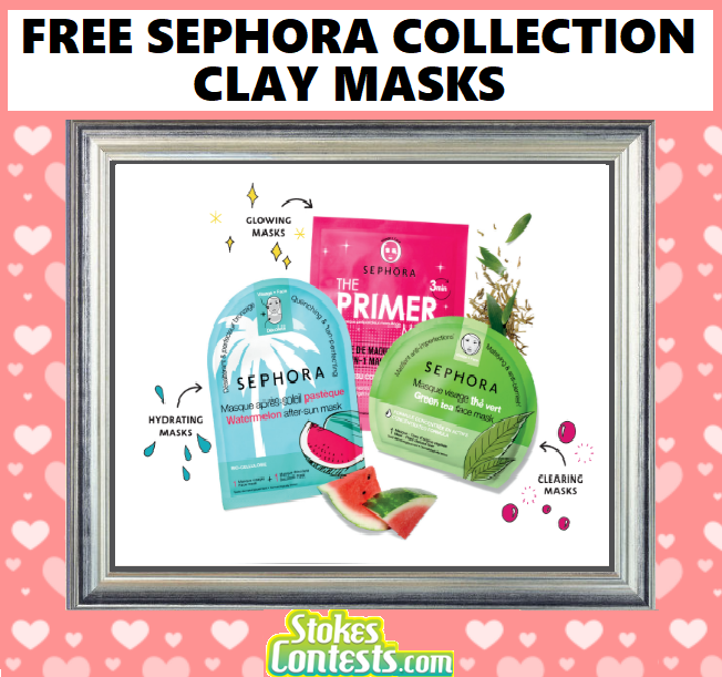 Image FREE Sephora Collection Clay Masks